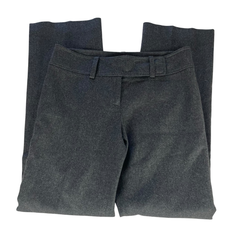 Ann Taylor Lindsay Wool Cashmere Pants Trousers Gray Size 2 Petite - Picture 3 of 13